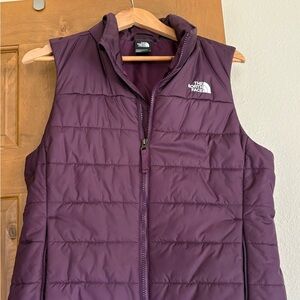 North Face Ladies Polyfil Vest Size Large